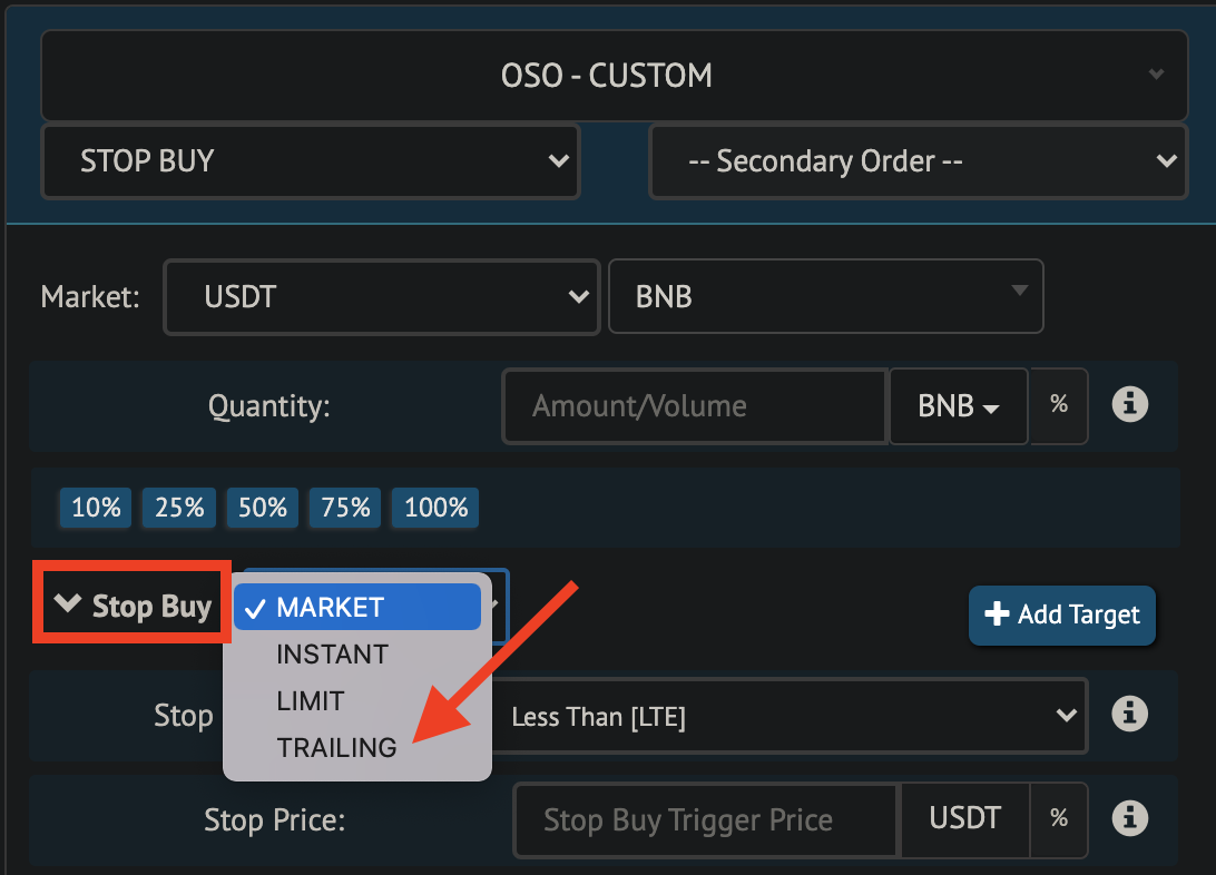 Trailing Crypto \u2013 Trading